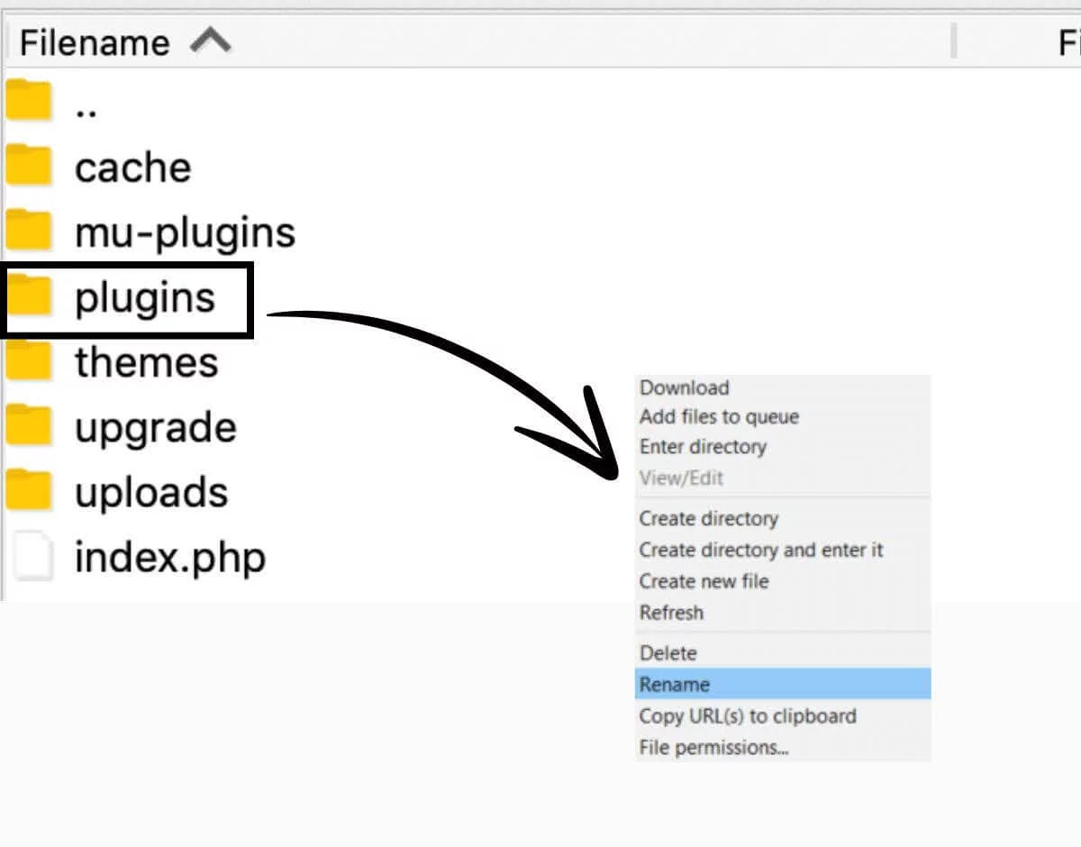 Deactivate All WordPress Plugins