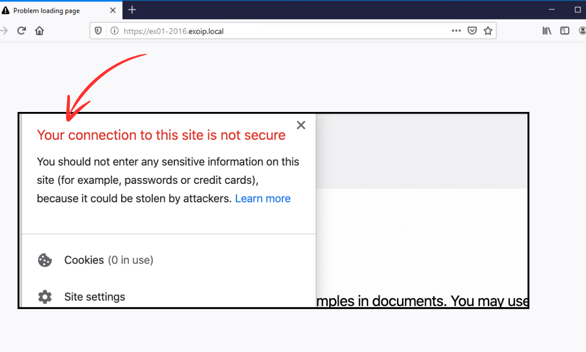 How to Fix “Your Connection to This Site is Not Secure” Error?