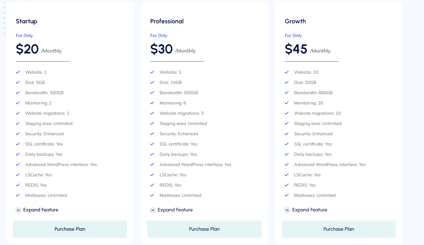 Explore Voxfor Hosting Plans