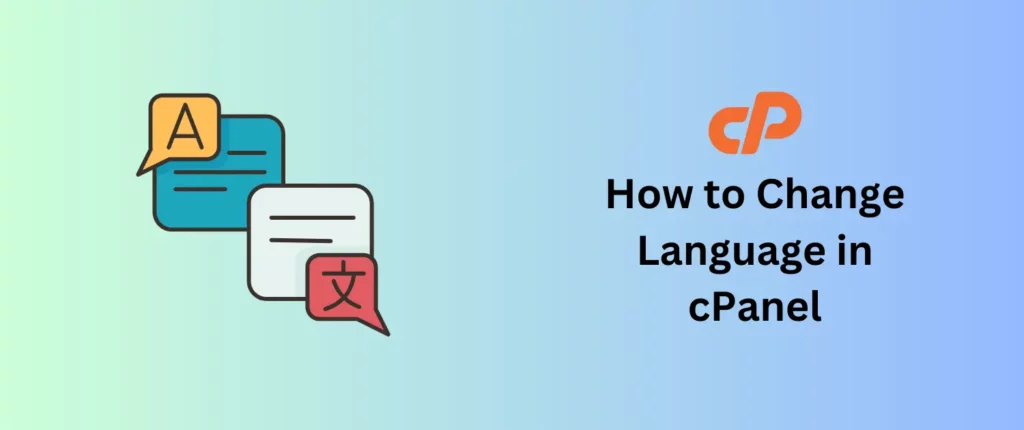 How to Change Language in cPanel