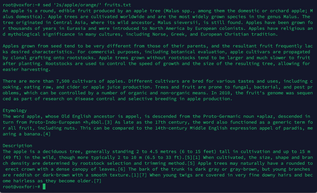 Replace Text on Specific Lines 1