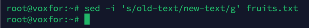 Save Changes to the File
