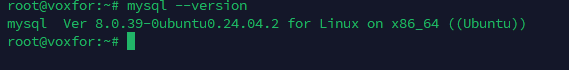 MySQL Installation Verification - Linux Command Line Output to Remote Connections to MySQL