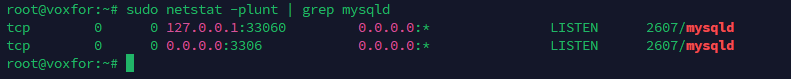 Verifying MySQL Remote Access - Linux Terminal