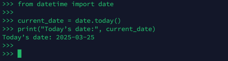 How to Use Python datetime Module to Get the Current Date and Time