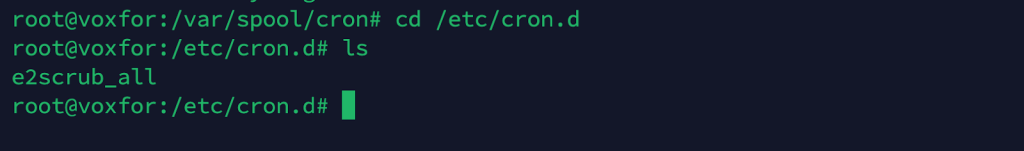 System-Wide Crontab
