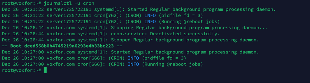 Systemd Journal 