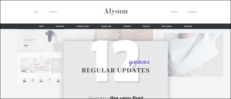 Alysum Prestashop Theme