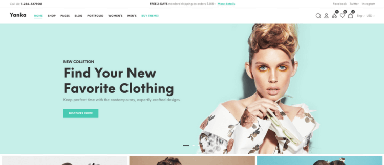 Yanka prestashop Theme