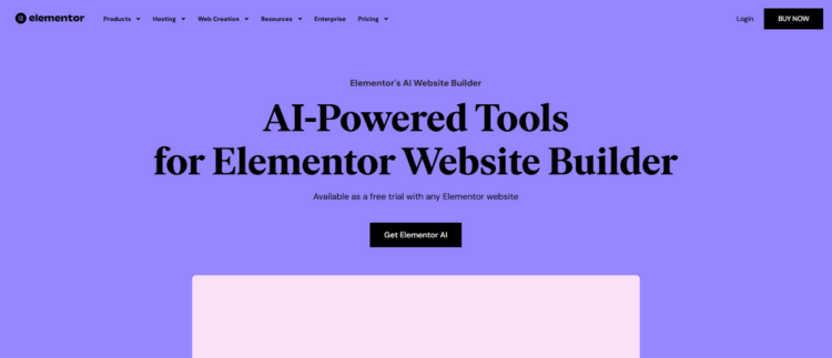 elementor ai WordPress AI Plugins