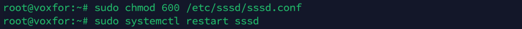 Correct file permissions
