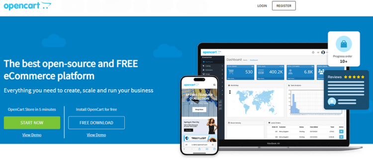 opencart Open Source eCommerce