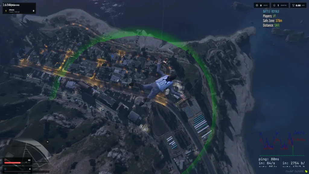 Battle royal Fivem mod map