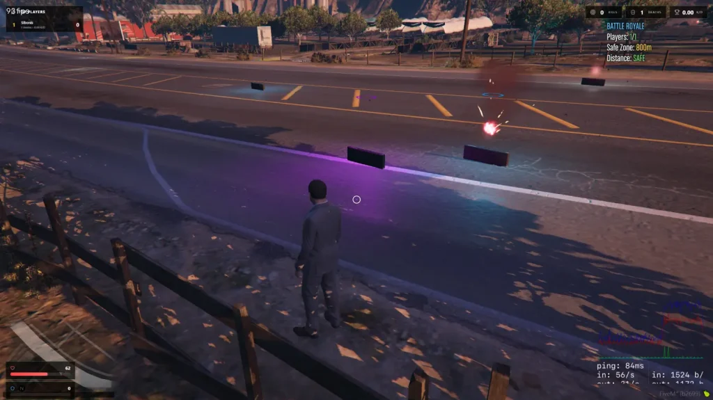 Battle royal Fivem mod weapon loadouts