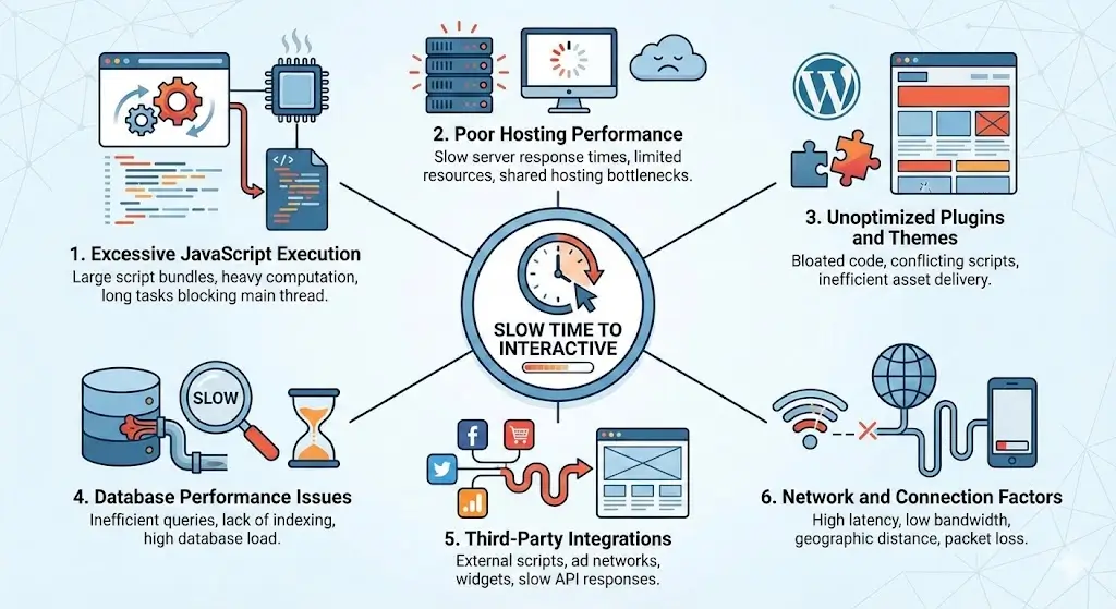 What Causes Slow Time to Interactive