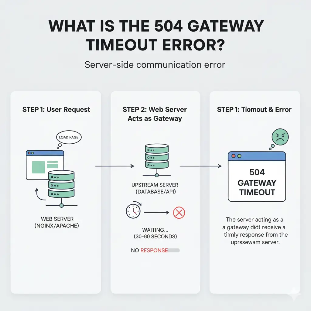 What Is the 504 Gateway Timeout Error