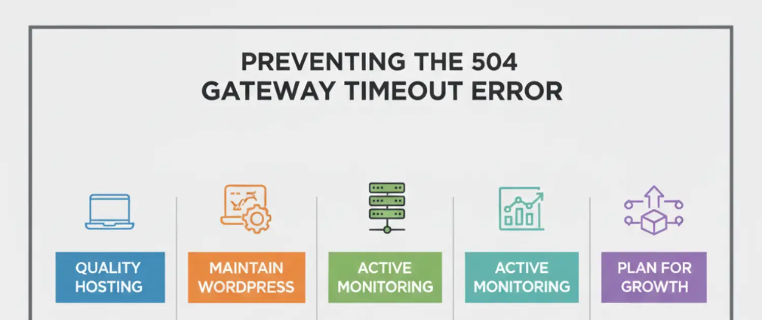 WordPress 504 Gateway Timeout Error: Complete Guide to Fixes and Prevention