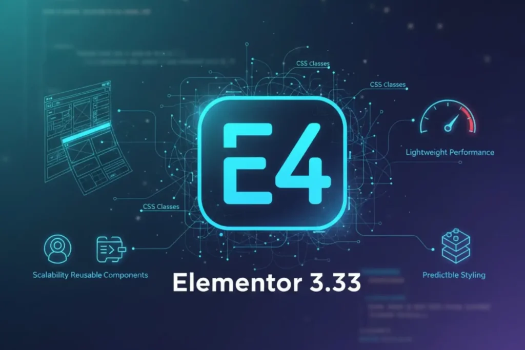 What are Elementor and Editor V4