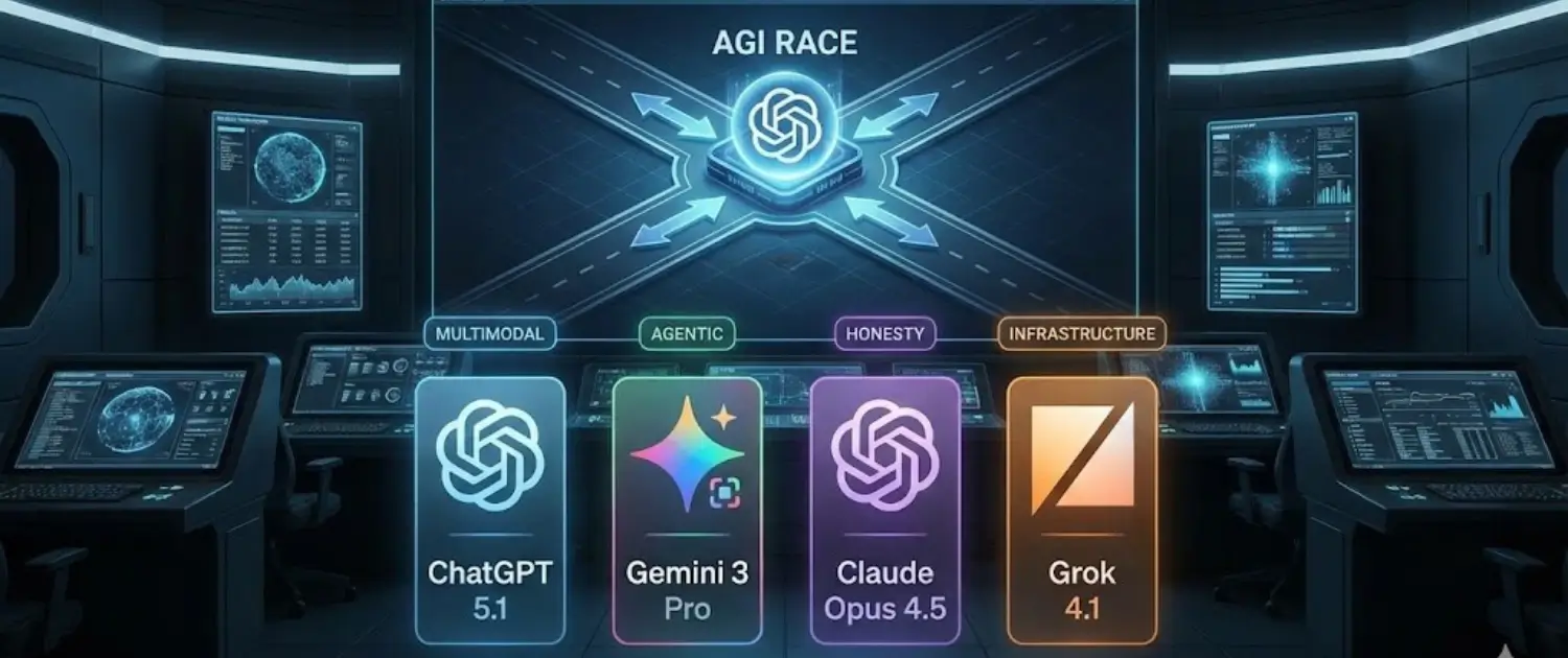 AGI Race Just Shifted Into Overdrive: Why ChatGPT 5.1 Is Struggling in December 2025