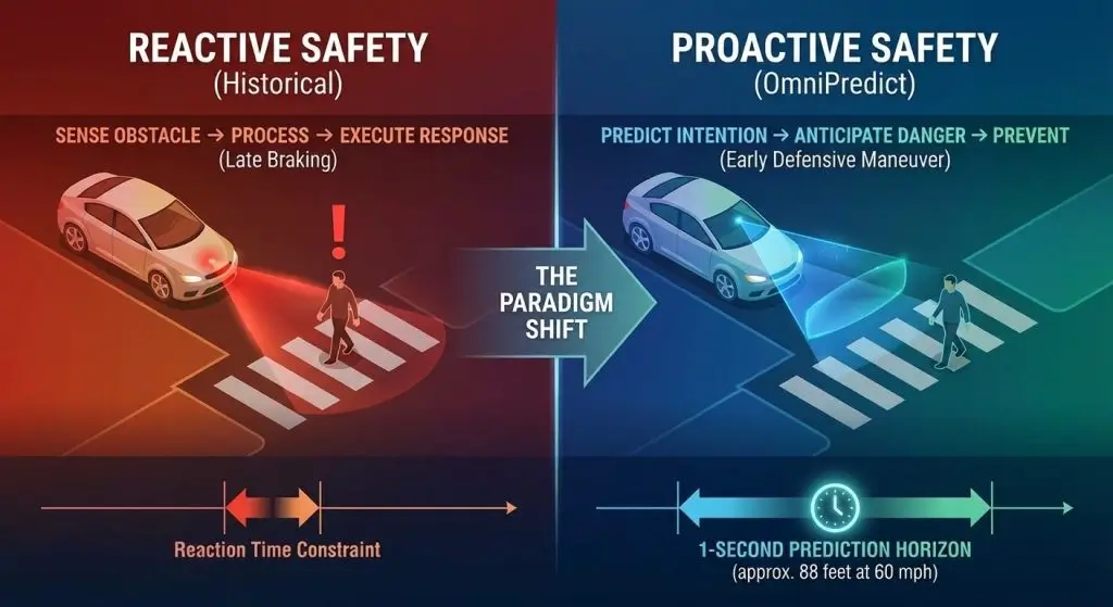 pedestrians whose actions are unpredictable