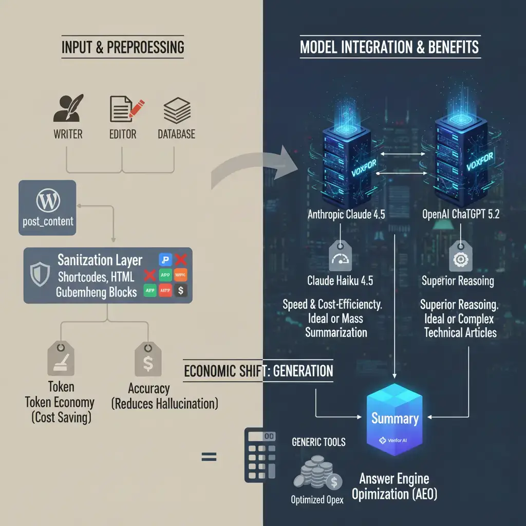 The Voxfor AI Content Summary Plugin