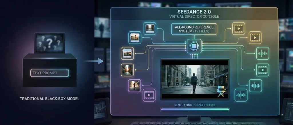 Seedance virtual director console