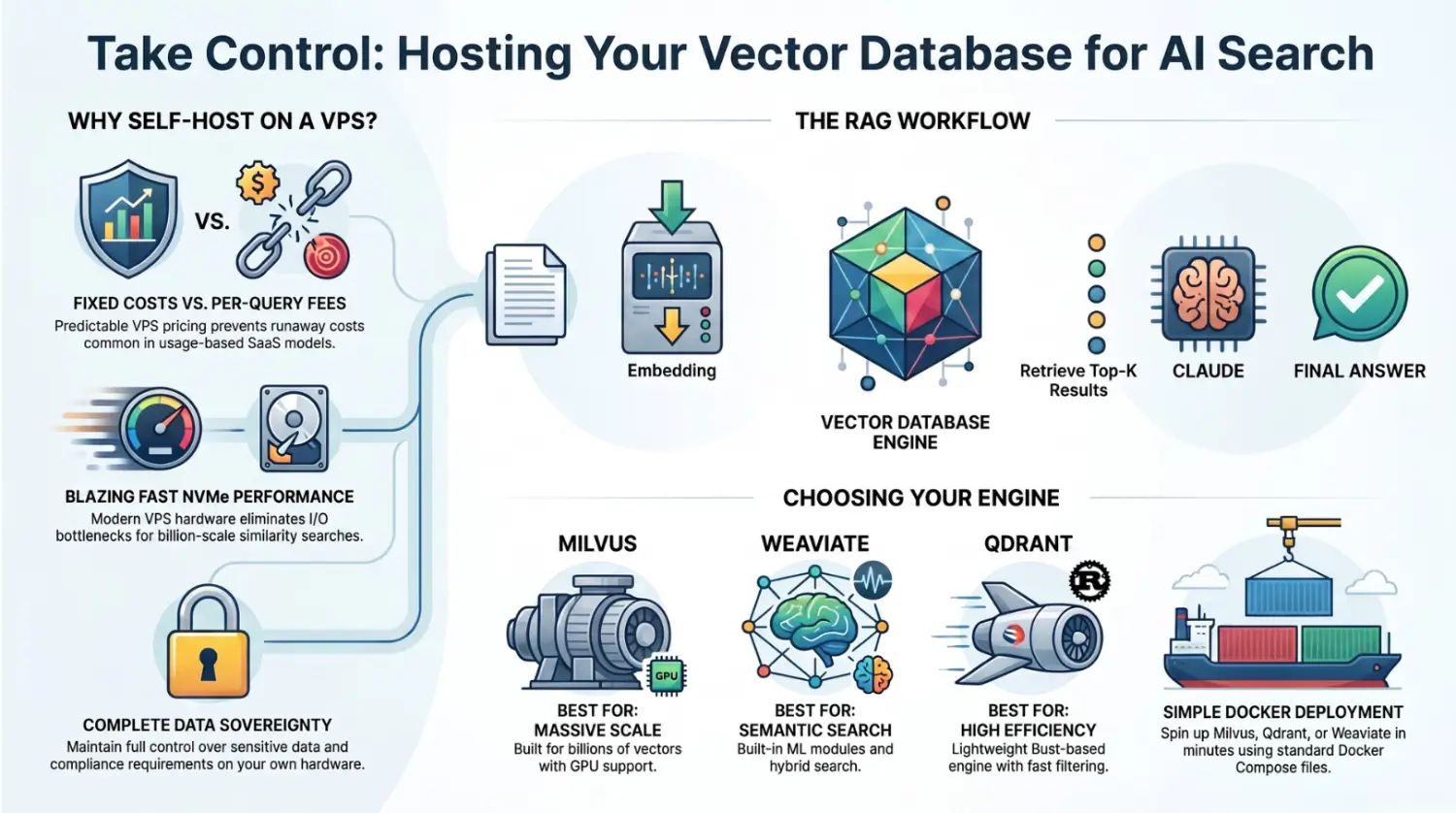 Vector database for AI Search