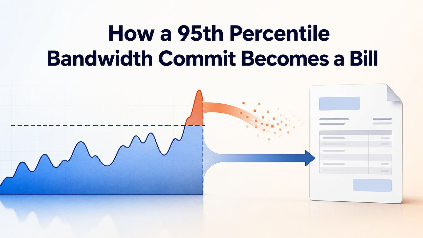 How a 95th Percentile Bandwidth Commit Becomes a Bill