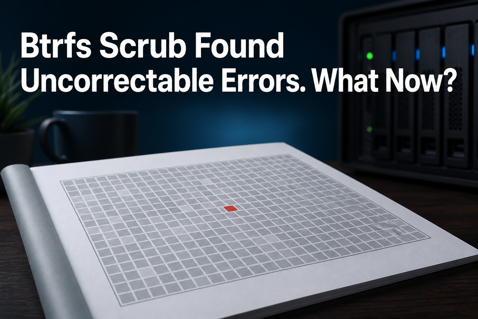 Btrfs Scrub Found Uncorrectable Errors. What Now?