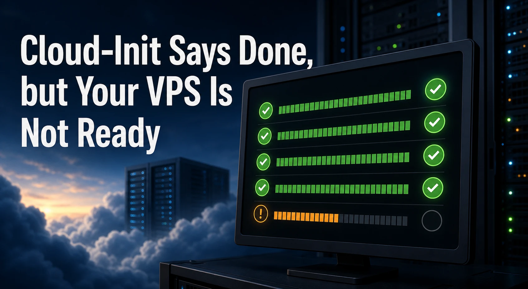 Cloud-Init Says Done, but Your VPS Is Not Ready