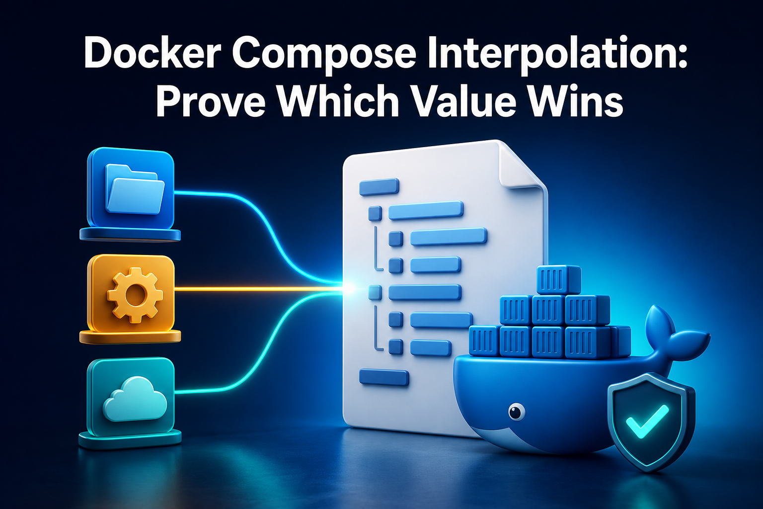 Docker Compose Interpolation: Prove Which Value Wins