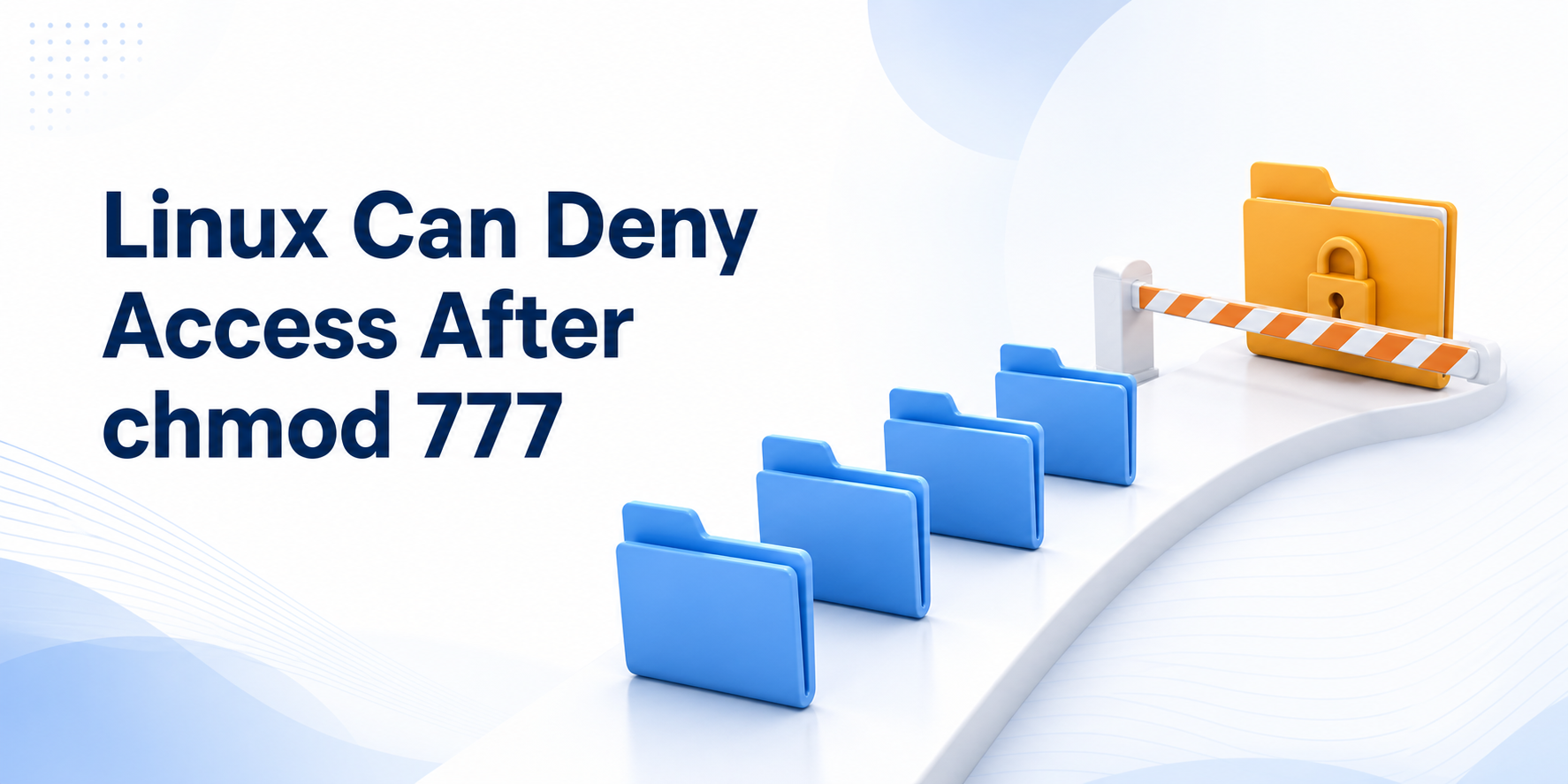 Linux Can Deny Access After chmod 777