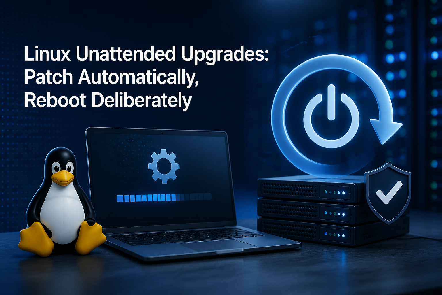 Linux Unattended Upgrades: Patch Automatically, Reboot Deliberately