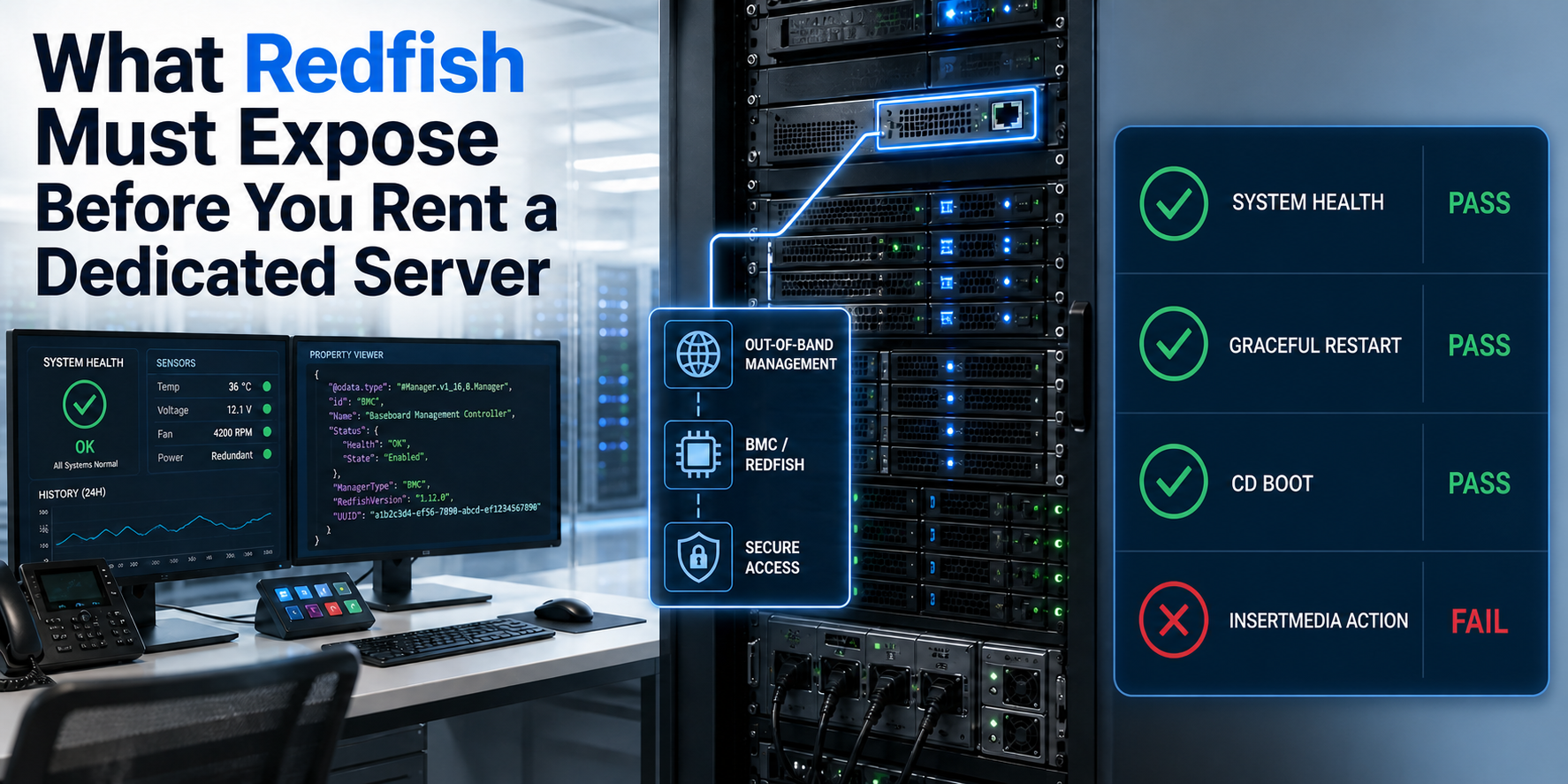 What Redfish Must Expose Before You Rent a Dedicated Server