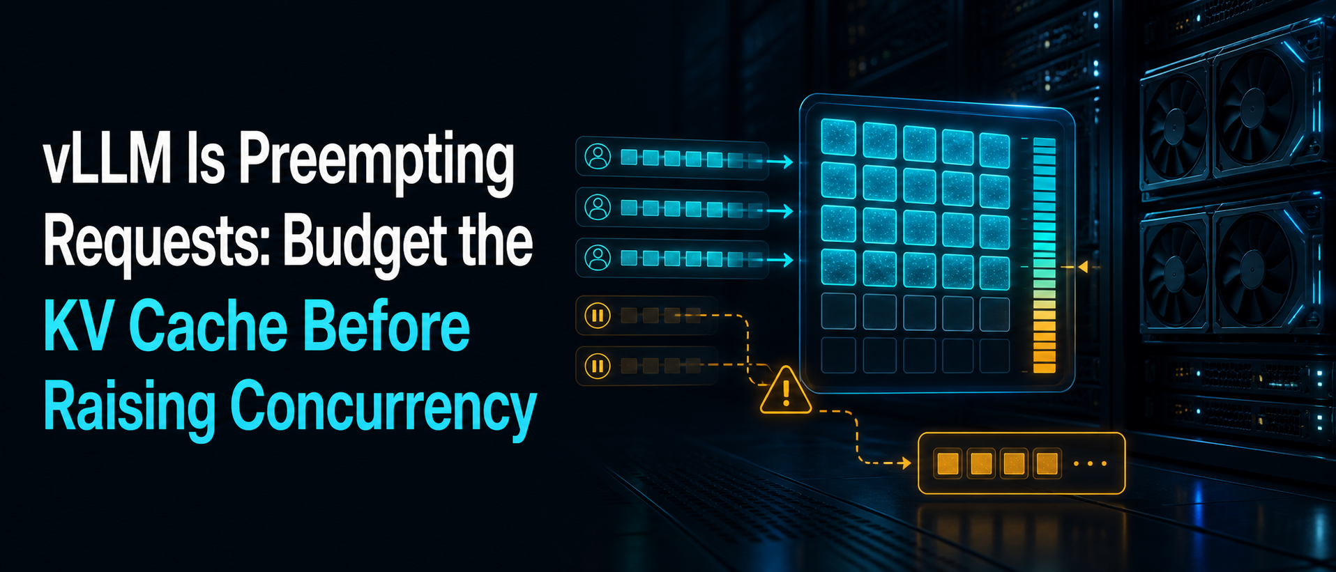 vLLM Is Preempting Requests: Budget the KV Cache Before Raising Concurrency