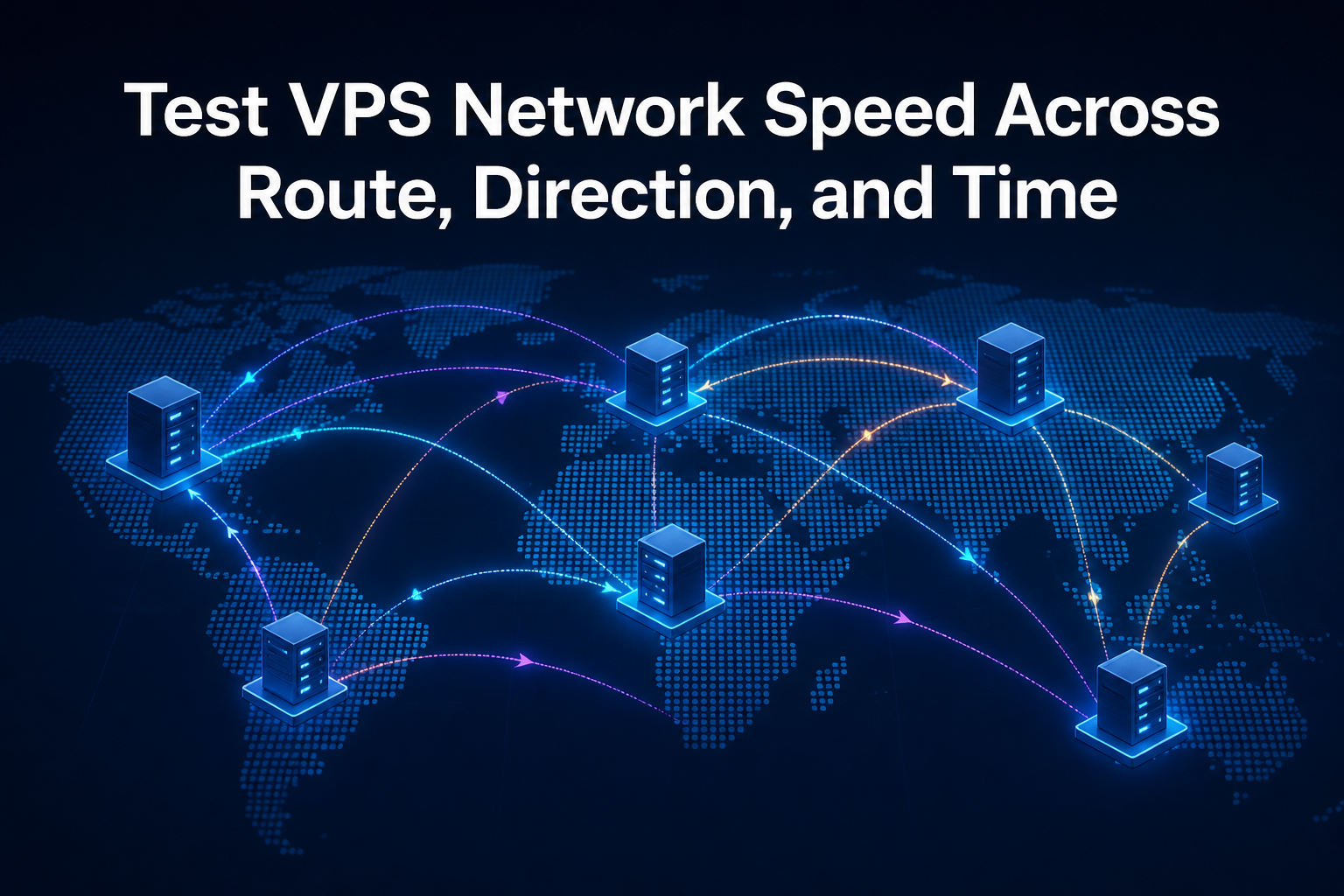Test VPS Network Speed Across Route, Direction, and Time
