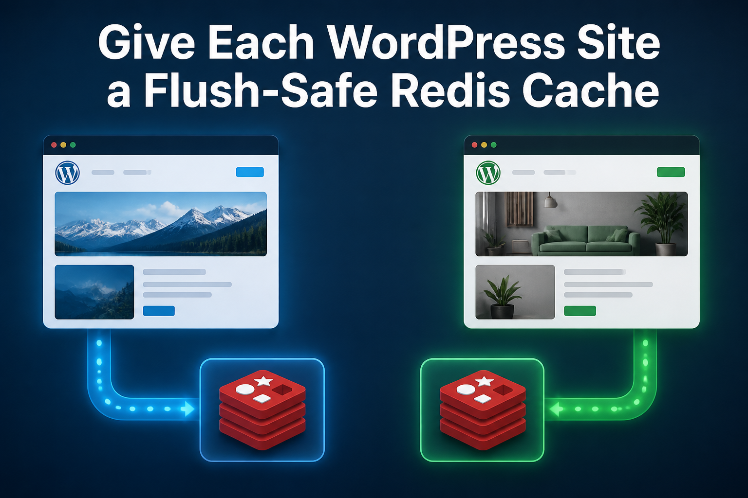 Give Each WordPress Site a Flush-Safe Redis Cache